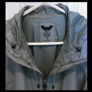 REI Lightweight Zippered Hooded Raincoat